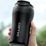 تراول ماگ دو قفله Coffee