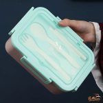 ظرف غذا 3 خانه 1400 میل