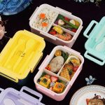 ظرف غذا 3 خانه 1400 میل