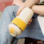 تراول ماگ دو قفله دور سیلیکونی