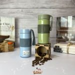 تراول ماگ دور سیلیکونی پاستیلی