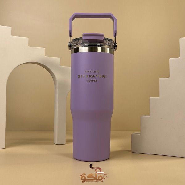 تراول ماگ دو حالته دسته دار 900 میل سیتارا