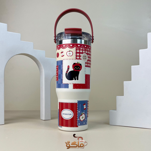 تراول ماگ طرح حیوانات 900 میل سیتارا