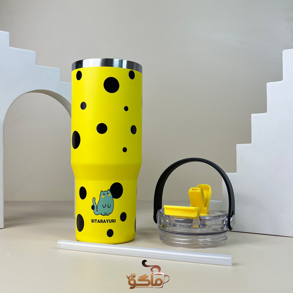 تراول ماگ طرح حیوانات 900 میل سیتارا